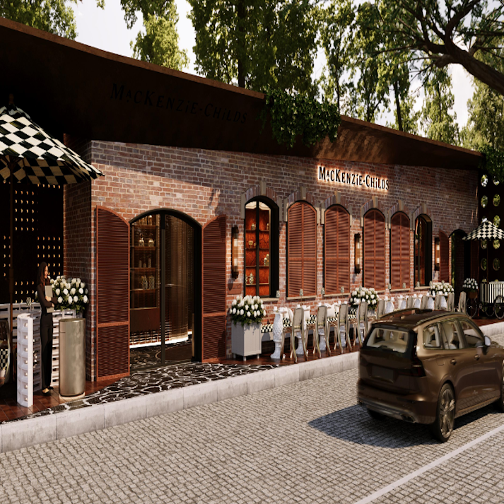 Kafe Ön Cephe Görünüşü